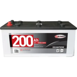 Batteria autocarro 200ah 1000a polo positivo:destro cassetta c Occasione